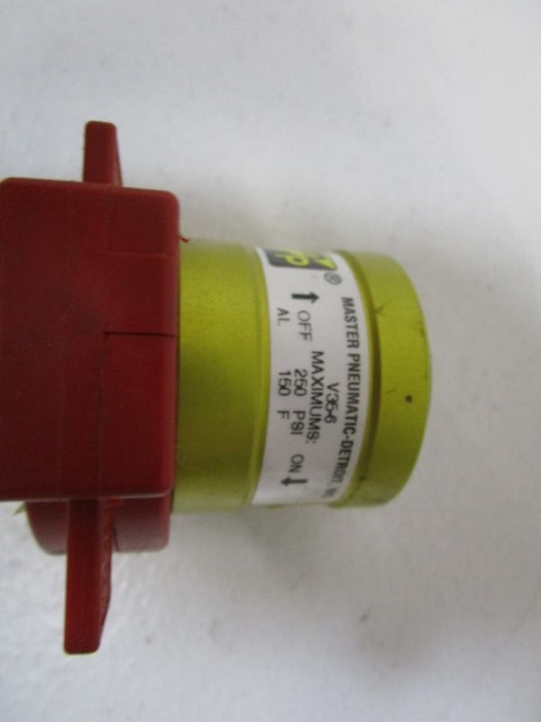MASTER PNEUMATIC LOCKOUT VALVE V35-6 *NEW IN BOX*