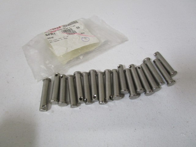 LOT OF 18 THERM-O-SEAL 3/8"X1-3/4" CLEVIS PIN CLV-PIN-SS-38 *NEW NO BOX *