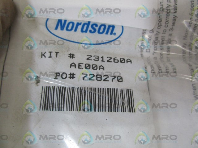 NORDSON 231260A * NEW IN FACTORY BAG *