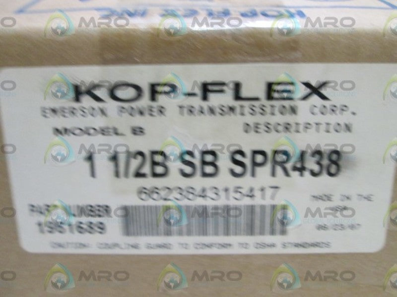 KOP-FLEX 1 1/2B SB SPR438 1961689  NSMP