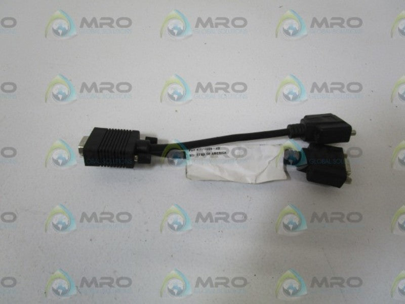 EFKA CABLE CONNECTOR (BLACK)8"  1113229-4D  NSNP