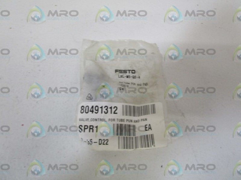 FESTO DIFFERENTIAL PRESSURE REGULATOR LRL-M5-QS-4  NSMP