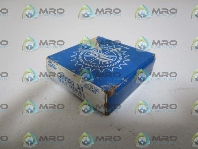 MARTIN SPROCKET 35BS20 3/4 *FACTORY SEALED*