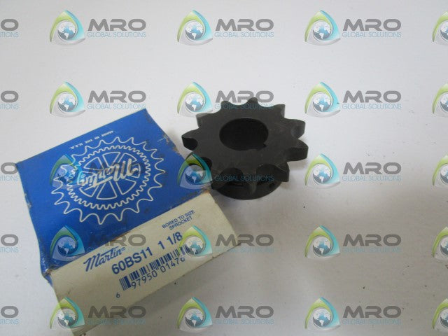 MARTIN SPROCKET 60BS11 1 1/8 *NEW IN BOX*