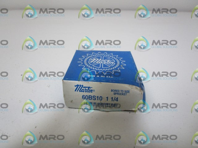 MARTIN 60BS10 SPROCKET 1-1/4" *FACTORY SEALED*