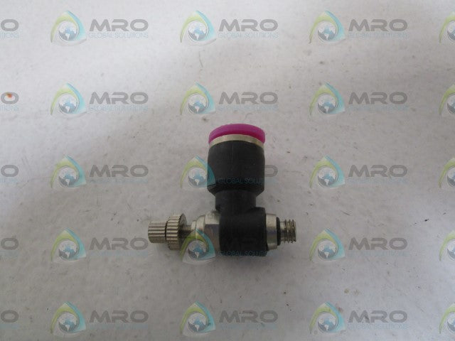 LOT OF 6 FESTO FLOW CONTROL VALVE GRLZ-1/4-RS-B *NEW NO BOX *