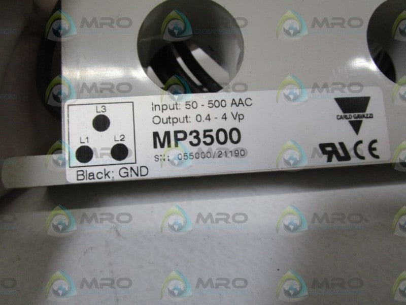 CARLO GAVAZZI CURRENT METERING TRANSFORMER MP3500  NSNP