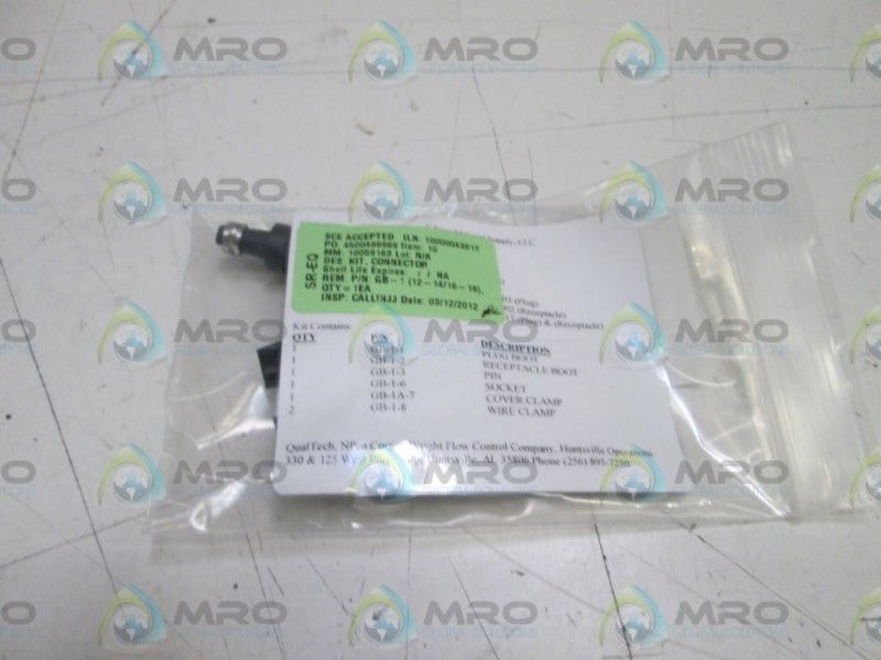 QUALTECH CONNECTOR KIT GB-1(12-14/16-18) *NEW NO BOX*