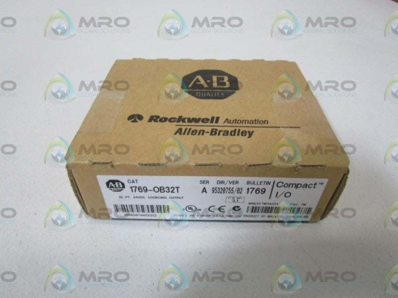 ALLEN BRADLEY 1769-OB32T SER. A F/W 3.1 DATE:2010 * FACTORY SEALED *