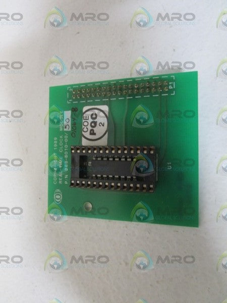 COE REAL-TIME CLOCK MODULE 288-8010-00/50  UNMP