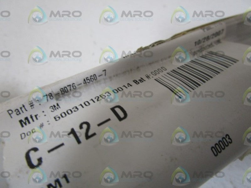 3M END COVER 78-8076-4560-7  NSNP