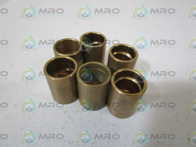 LOT OF 6 POTDEVIN MACH CO BUSHING FEED ROLLER NTZ-202 *NEW NO BOX*
