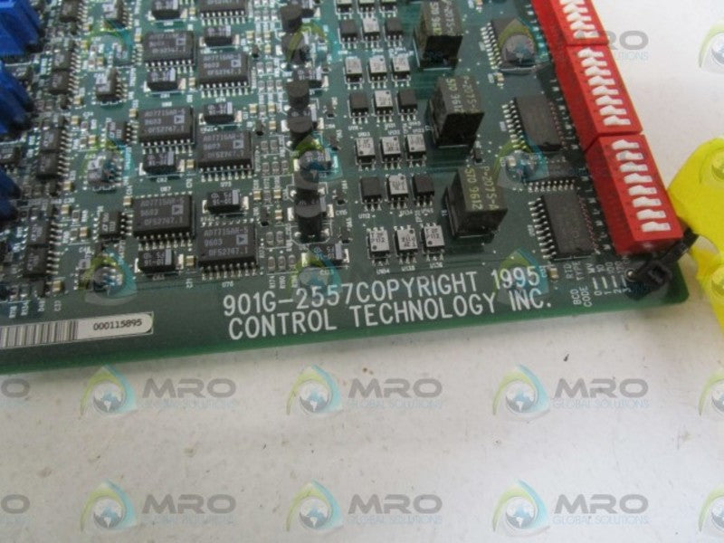 CONTROL TECH INC. INPUT MODULE 901G-2557 (REPAIRED)  UNMP