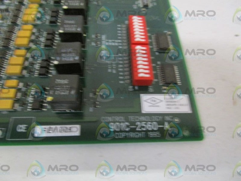 CONTROL TECHNOLOGY 901C-2560-A OUTPUT MODULE  UNMP