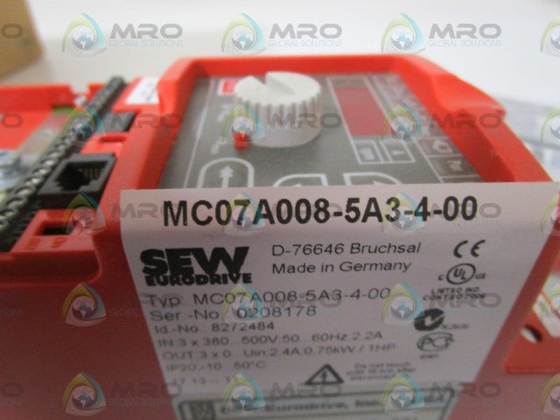 SEW-EURODRIVE MC07A008-5A3-4-00 DRIVE *NEW IN BOX*