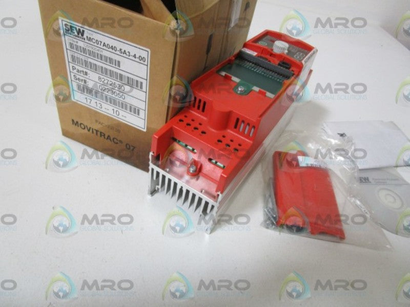 SEW-EURODRIVE MC07A040-5A3-4-00 DRIVE INVERTER *NEW IN BOX*