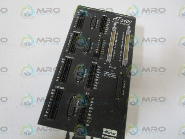 PARKER INDEXER CONTROLLER AT6400-AUX1 *USED*