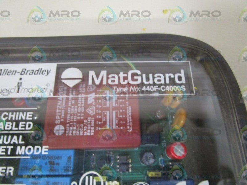 INDUSTRIAL SPARE PART MATGUARD CONTROLLER 440F-C4000S  UNMP
