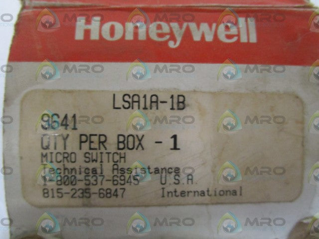 HONEYWELL LSA1A-1B LIMIT SWITCH *NEW IN BOX*
