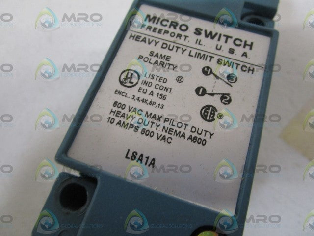 HONEYWELL LSA1A-1B LIMIT SWITCH *NEW IN BOX*