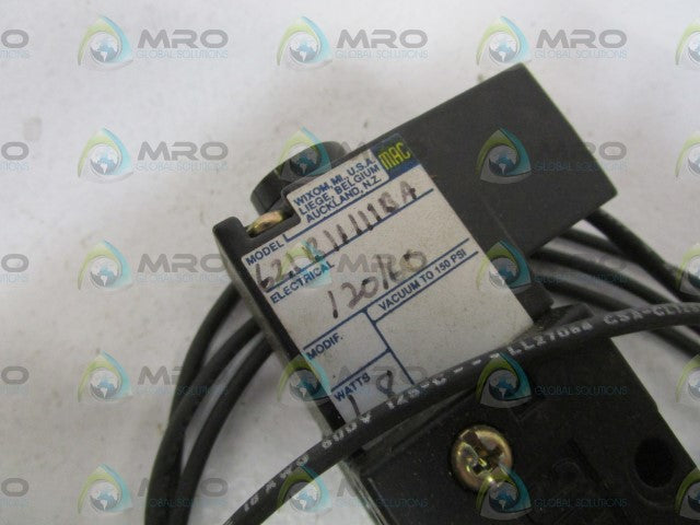 MAC SOLENOID VALVE 621B-11-111CA *NEW IN BOX*