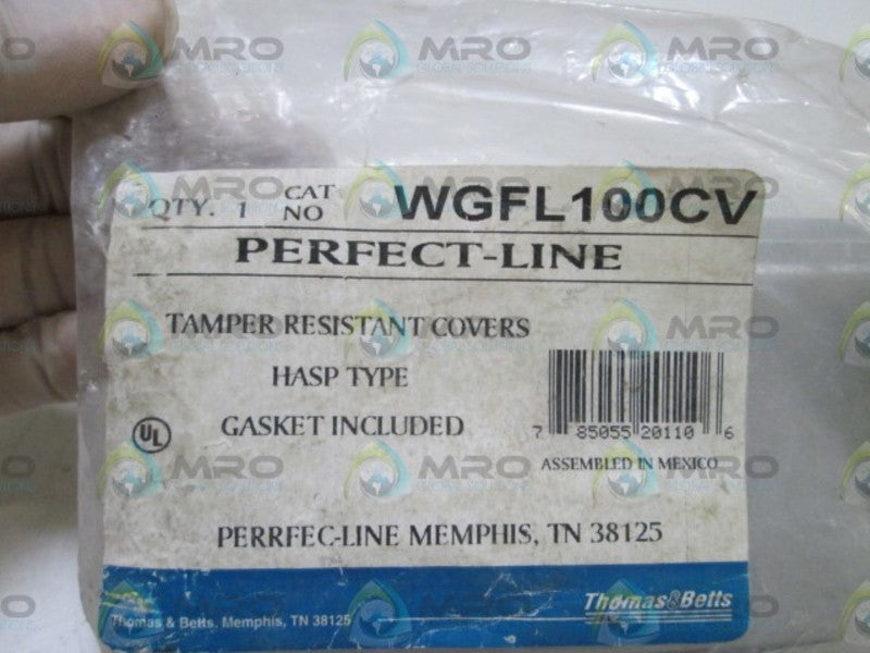 THOMAS & BETTS DEVICE BOX COVER WGFL100CV NSNP