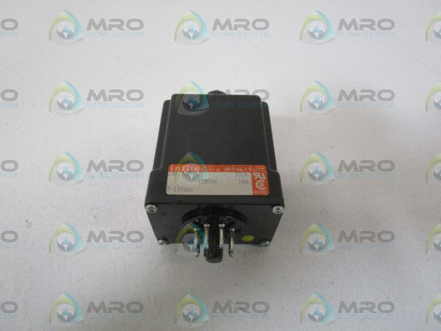 INFITEC TIME DELAY RELAY 3-100SEC CMR1503 *NEW IN BOX*