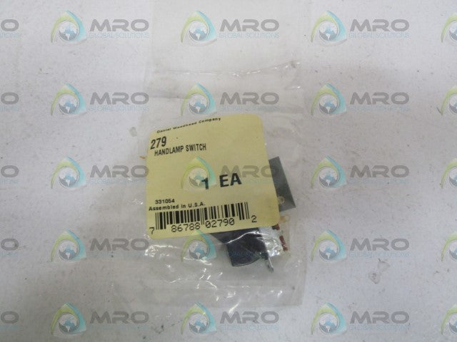 LOT OF 7 DANIEL WOODHEAD HANDLAMP SWITCH 279 *NEW IN FACTORY BAG*