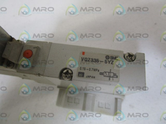 SMC SOLENOID VALVE VQZ335-5YZ *USED*