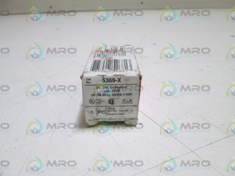 PASS & SEYMOUR PLUG CONNECTOR 5369-X NSMP