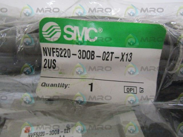 SMC VALVE NVF5220-3D0B-02T-X13-2US *NEW IN FACTORY BAG*