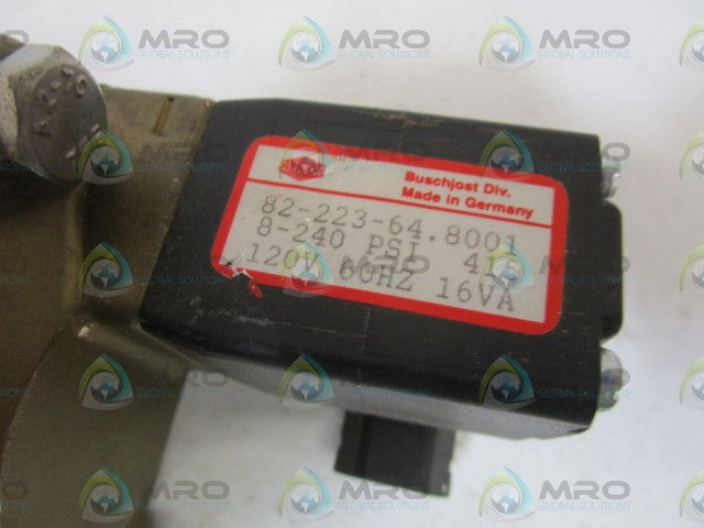 HERION VALVE 82-223-64.8001 *NEW NO BOX*