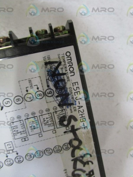 OMRON TEMPERATURE CONTROLLER E5EJ-A2HB-F *USED*