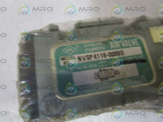 SMC AIR VALVE NVSP4116-0009D *NEW NO BOX*