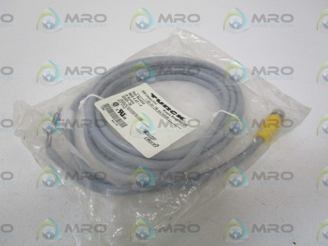 TURCK MOLDED CORDSET RKS 4.4T-4 *NEW IN FACTORY BAG*