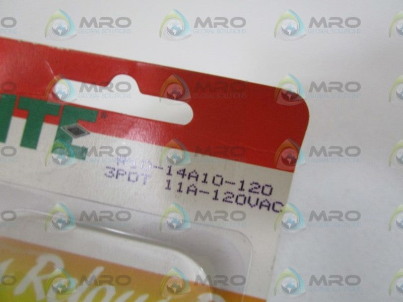NTE R10-14A10-120 RELAY * NEW *