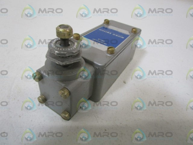 MICROSWITCH 51ML72 PRECISION LIMIT SWITCH (GREY) *NEW NO BOX*