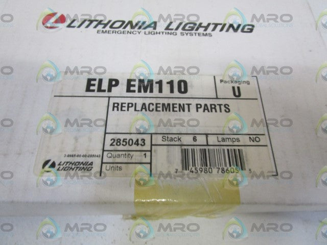 LITHONIA LIGHTING ELPEM110 REPLACEMENT PARTS *NEW IN BOX*