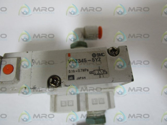 SMC VALVE  VQZ345-5YZ *USED*