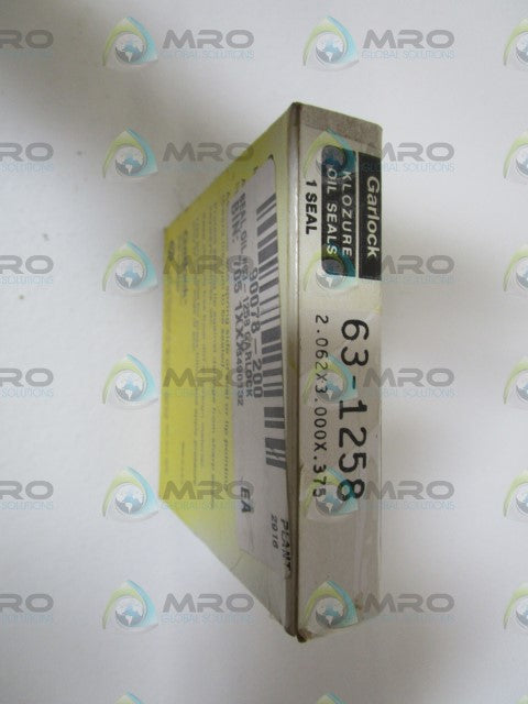GARLOCK OIL SEAL 63-1258 *FACTORY SEALED*
