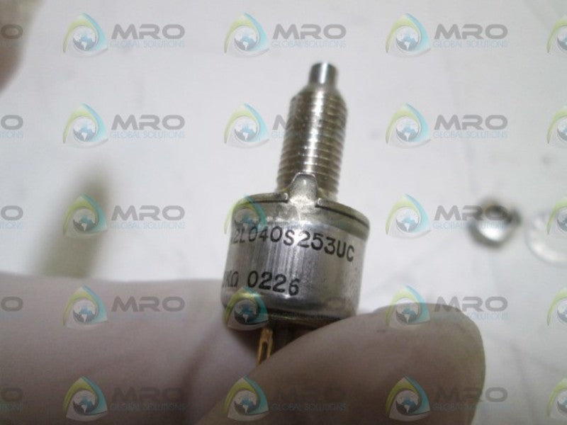 CLAROSTAT POTENTIOMETER WA2L040S253UC  NSMP