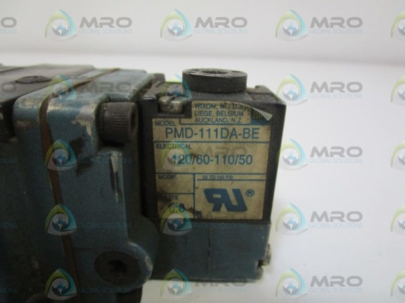 MAC VALVE COIL PMD-111DA-BE (AS PICTURED) *USED*