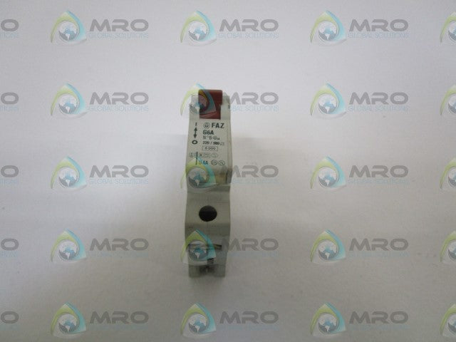 KLOCKNER MOELLER FAZ-G6A CIRCUIT BREAKER *NEW NO BOX*