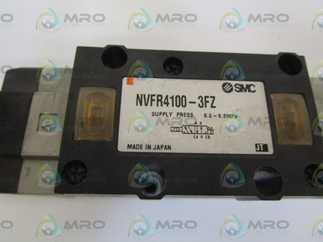 SMC SOLENOID VALVE NVFR4100-3FZ *USED*