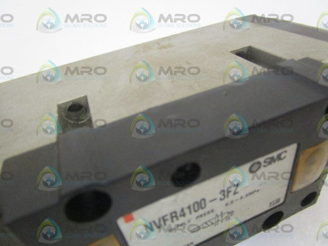 SMC SOLENOID VALVE NVFR4100-3FZ *USED*