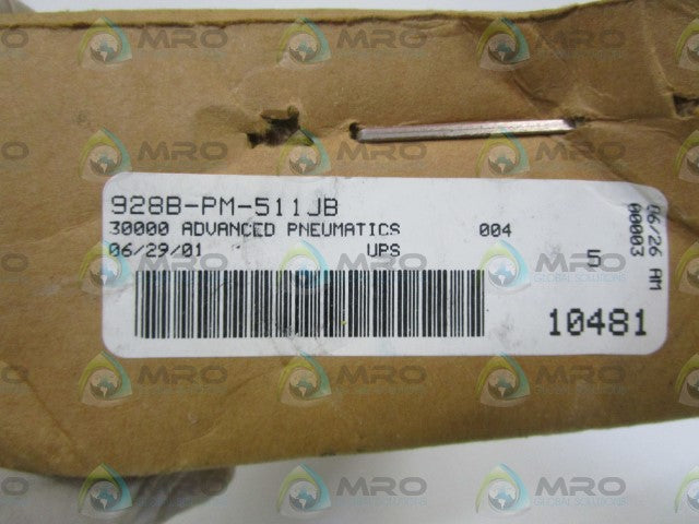 MAC SOLENOID VALVE 928B-PM-511JB *NEW IN BOX*