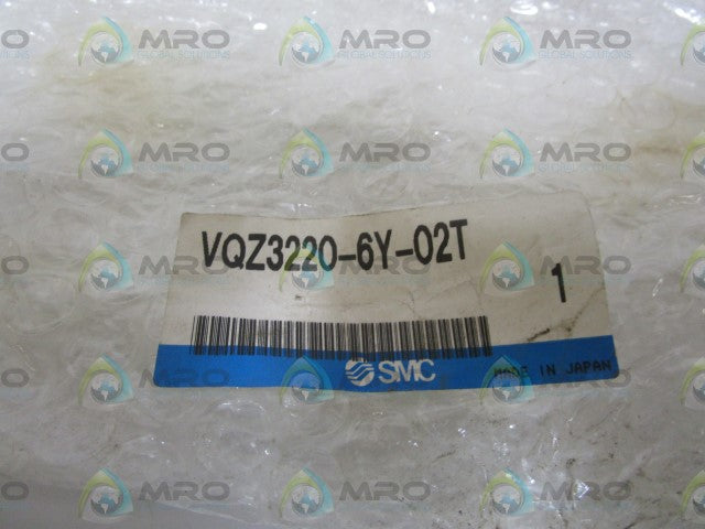 SMC VALVE VQZ3220-6Y-02T *NEW NO BOX*