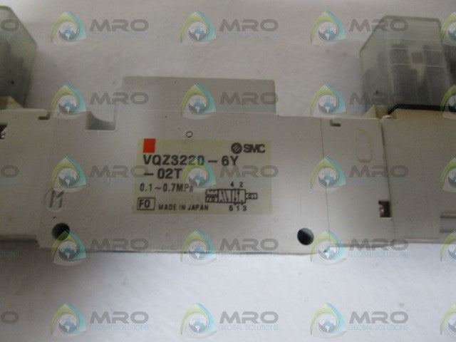 SMC VALVE VQZ3220-6Y-02T *NEW NO BOX*