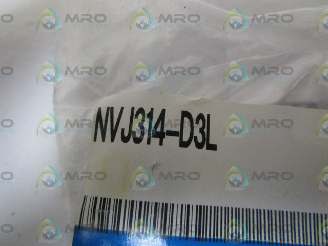 SMC SOLENOID PILOT VALVE NVJ314-D3L *NEW IN FACTORY BAG*