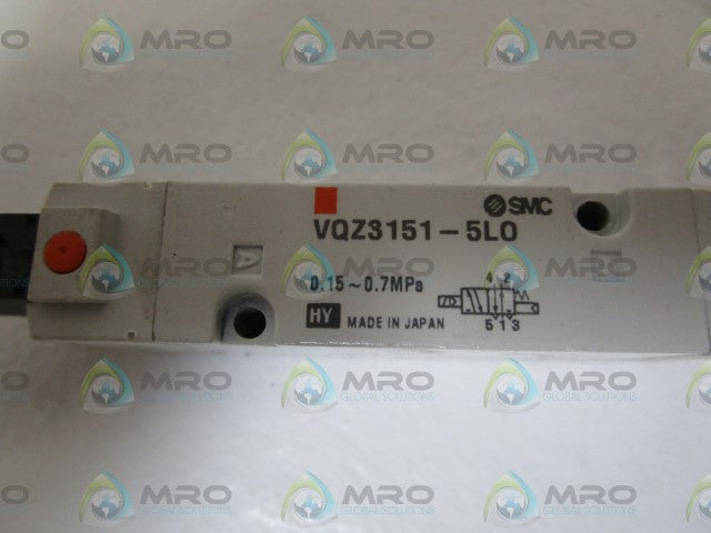SMC VALVE W/O KIT  VQZ3151-5LO *NEW NO BOX*